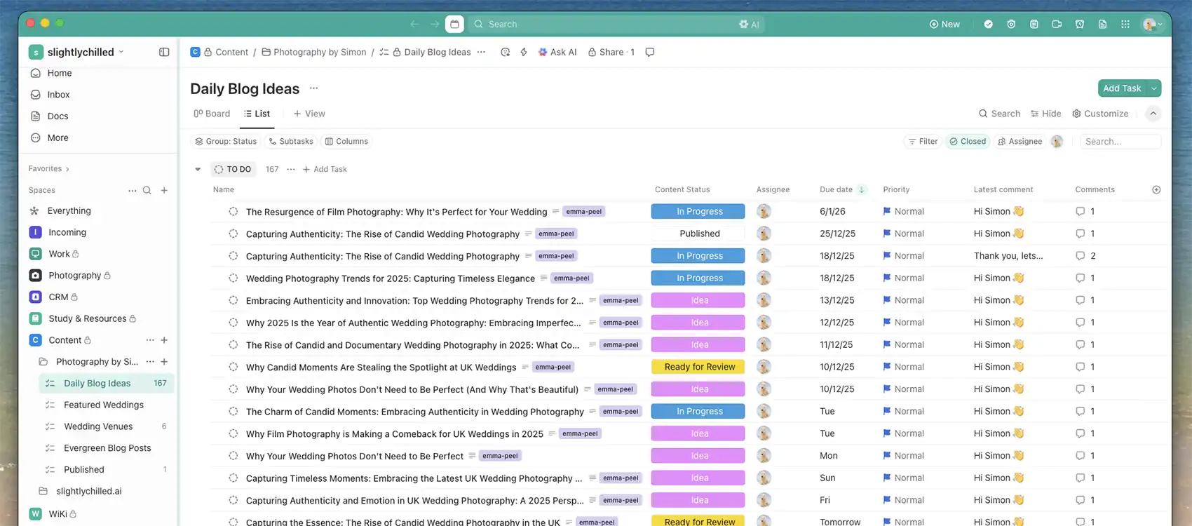 AI Generated Content Ideas