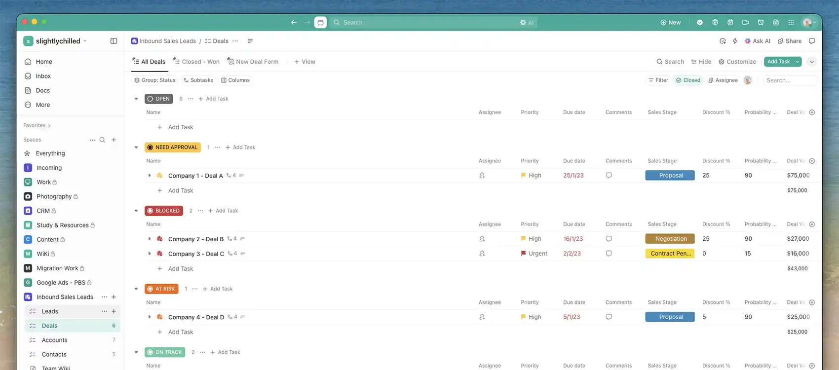 Automatic Client Management