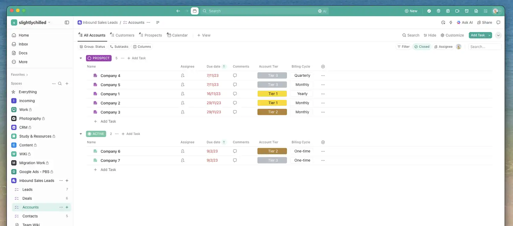 Full AI Assisted CRM Management